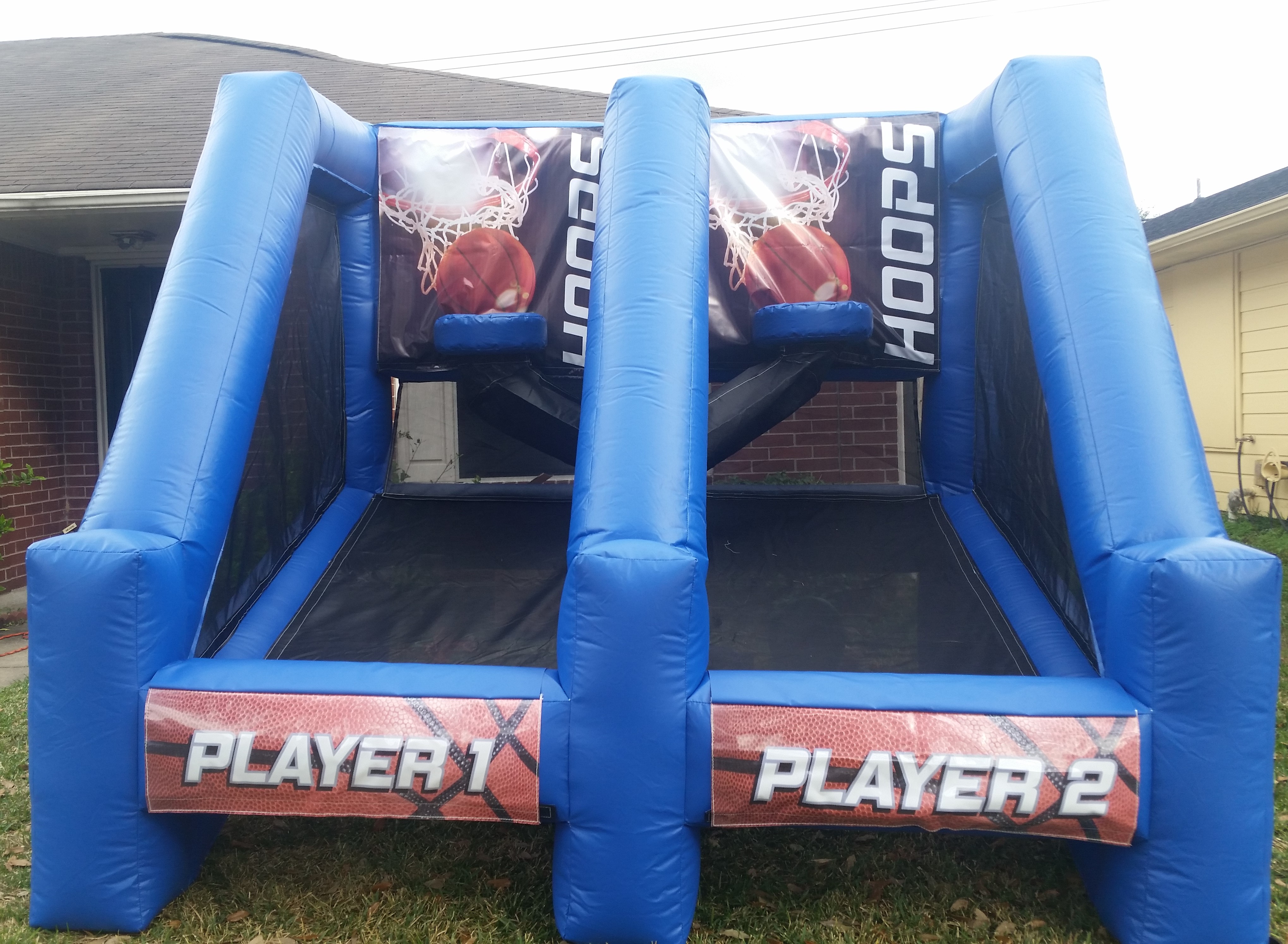 basketball interactive games inflatables